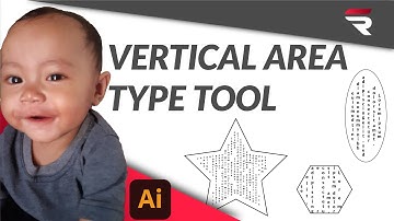 Vertical Area Type Tool - Learn Adobe Illustrator #adobeillustrator