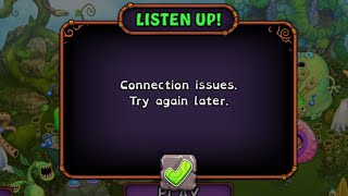 My Singing Monsters Servers Down Right When There's An Update