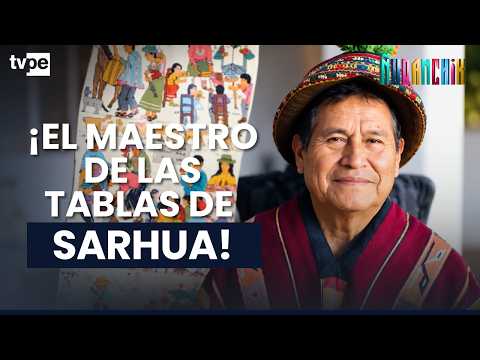 🪵✨ THE MASTER OF SARHUA BOARDS! The living history of traditional Peruvian art