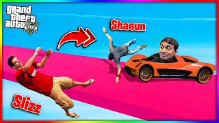 Super Cars VS Runners in GTA 5