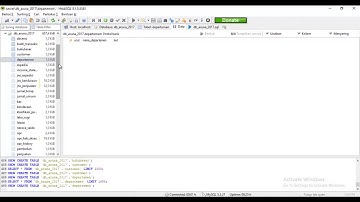 MEMBUAT DATABASE DARI SCRIP SQL/MYSQL DGN HEIDISQL- DUNIA CODING