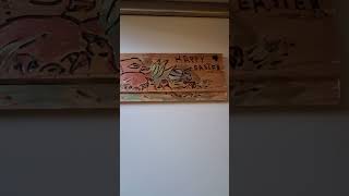 Anatre colorate su legno #art #easter #pasqua  #pirografia #diy #acquerello #faidate #pInting