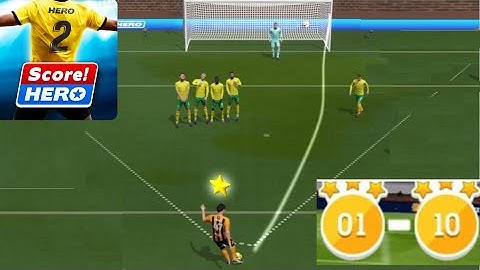 Score! Hero 2 levels 1-10 -3 stars (walkthrough)