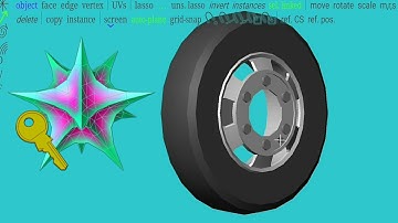 Modeling Ban Truk di Android, Menggunakan Spacedraw | TIMELAPSE