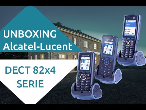 Unboxing Alcatel-Lucent 8234, 8244, 8254 - YouTube