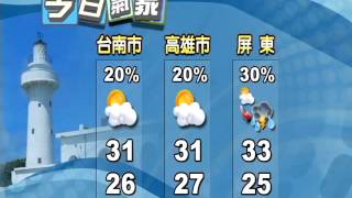 2015/10/04 天氣晴朗 雙颱不直接影響台灣-民視新聞