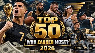 Ronaldo vs Messi vs LeBron | World's Highest Paid Athletes 2026