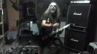 Poundcake,VAN HALEN(F.U.C.K. 1991)guitar cover and drill cover por Julio Blackening