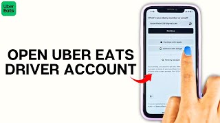 How To Open A Uber Eats Driver Account 2024 (Step by Step for Beginners)