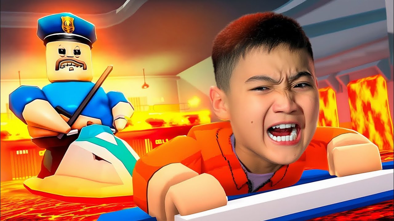 😱БАРРИДЫҢ ТҮРМЕСІНЕН ҚАШУ🏃🏻‍➡️РОБЛОКС АРНАТ#roblox #youtube 