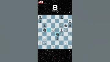 Chess Puzzle #24 #chess #chesspuzzle #shorts #learnchesstrapin30seconds #puzzle #checkmate