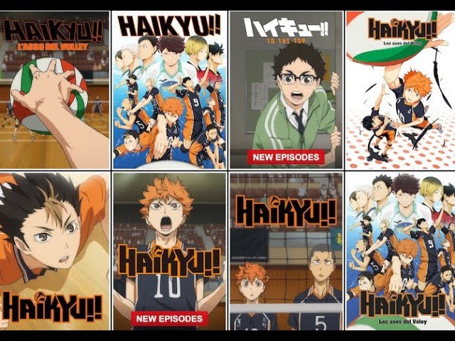 How many seasons of Haikyuu are on Netflix?