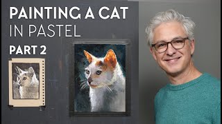 Painting A Cat In Pastel - Part 2