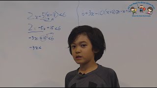 8c Inequalities Practice Problems