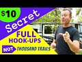 SECRET $10 FULL HOOK-UP RV CAMPSITES! BETTER THAN THOUNSAND TRAILS?