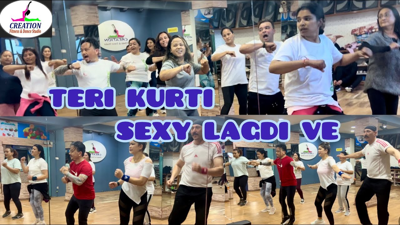 Teri Kurti Sexy Lagdi Ve  Vaada  Bollywood Zumba Dance  Creation Family