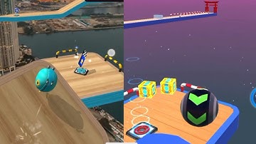 Sky Rolling Ball Vs Going Balls - Similar Fun, SpeedRun Gameplay, Android IOS, Amaizing Game Part 35