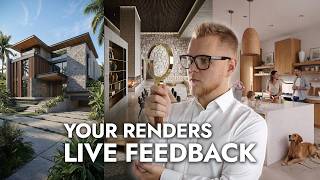 Send your 3D RENDER | Live feedback from VizAcademy!
