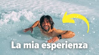 FARE IL BAGNO IN UN LAGO GHIACCIATO! (La mia strana esperienza)