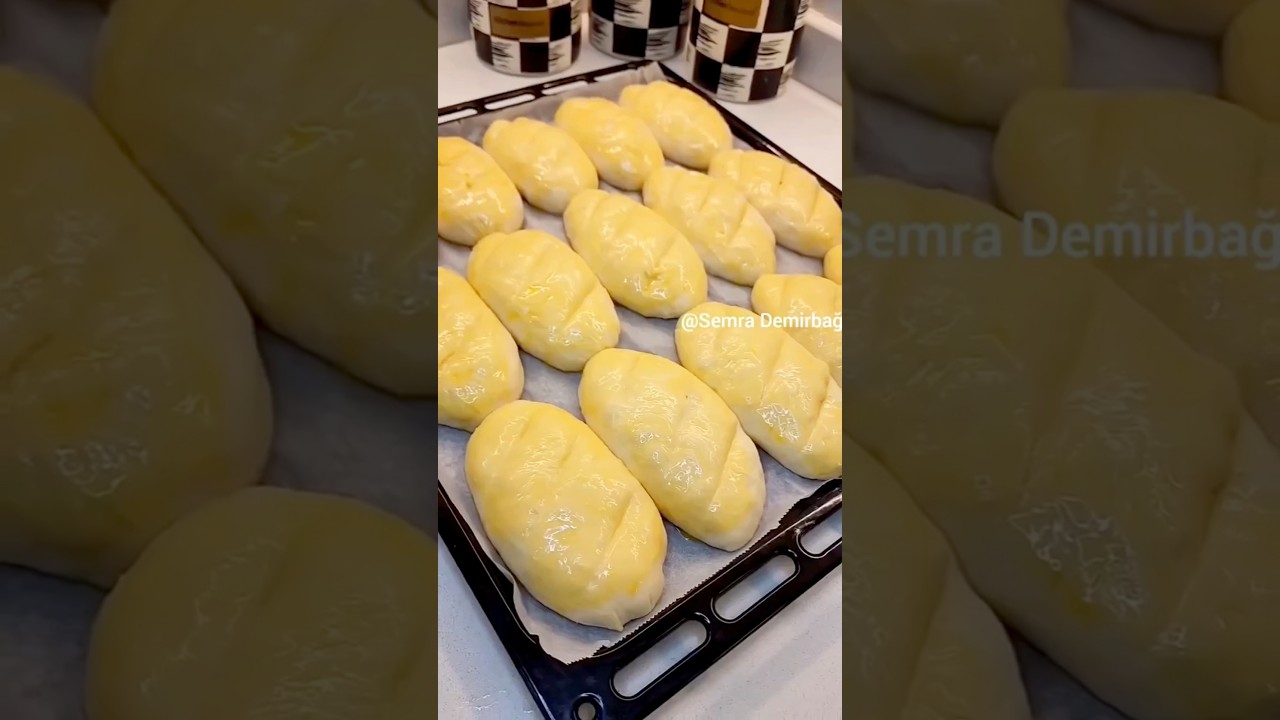 YOK BÖYLE POĞAÇA❗️YİYENLER BU POĞAÇAYA HAYRAN KALIYOR❗️1 ŞİŞE MADEN SUYUYLA YUMUŞACIK POĞAÇA TARİFİ.