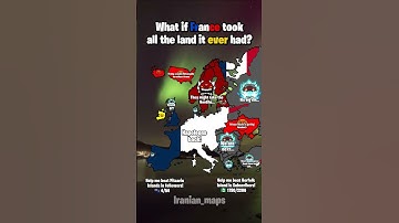 What if France took all the land it ever had? #fypシ゚viral #mapping #map #shorts