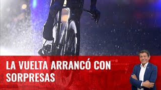 Sorpresa en el arranque de la Vuelta a España, tras la crono por equipos