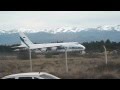 Despegue del Antonov An 124 de Bariloche