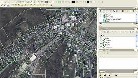 Desktop GIS software demonstration