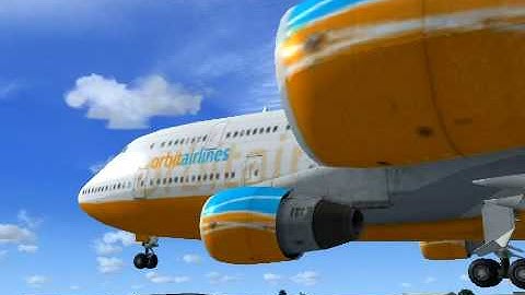 FSX Tutorials in 30 Seconds: Thrust Reversers & Speedbreaks