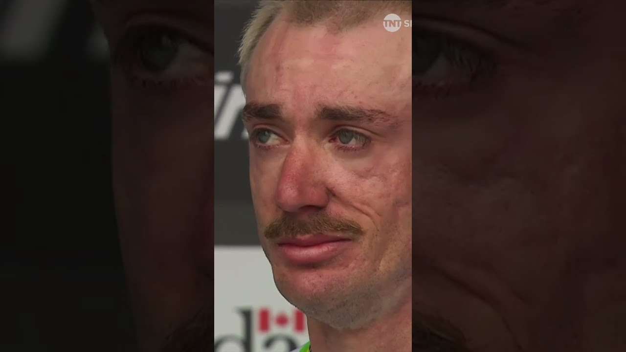 The emotion pours out of Brandon McNulty! ❤️🌈