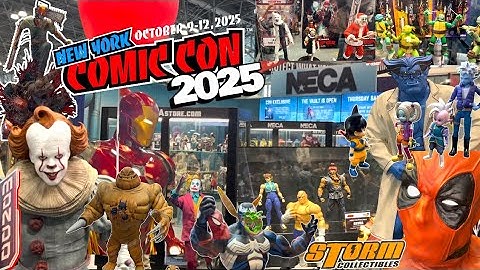 NYCC 2025 Figures & Displays New York City comic con (Mondo,Neca, & More) #toys #comiccon #explore