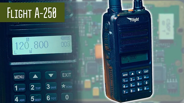 Flight A-250 - радиостанция авиационного диапазона.