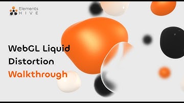 WebGL Liquid Distortion for Breakdance Walkthrough