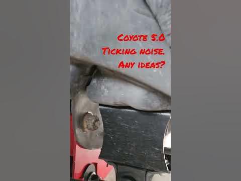5.0 ticking noise F150 - YouTube