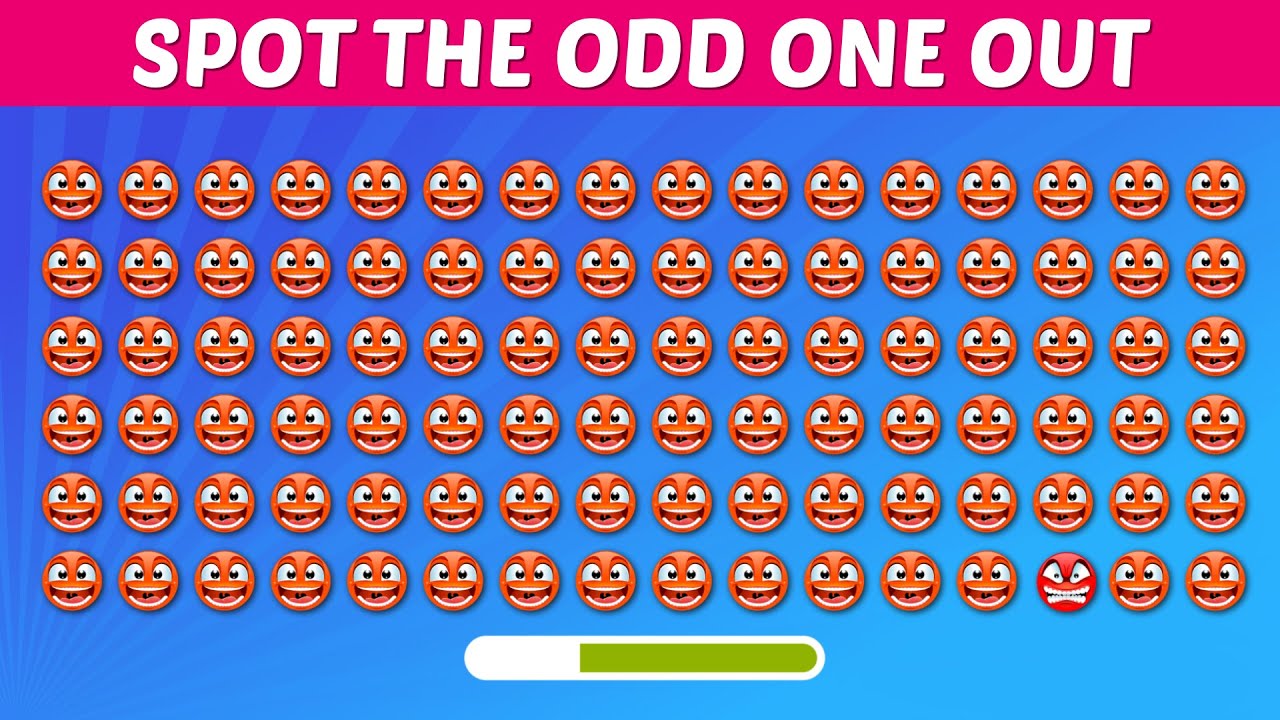 Spot the ODD one Out | Easy, Medium, Hard