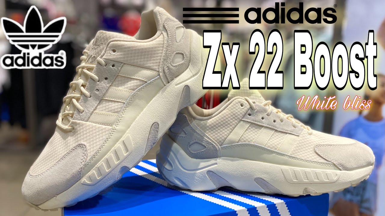 Adidas ZX 22 Boost | White Bliss Unboxing - YouTube