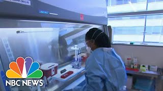 Inside A Public Health Lab As Need For Coronavirus Test Kits Grows | NBC Nightly News