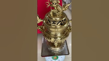 Đỉnh Đồng Cát Tút Cao 50cm #dongdongson #bongusudongcattut #dinhdonhcattut