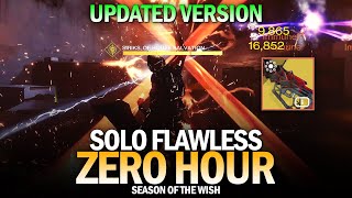 Solo Flawless Zero Hour Exotic Mission (First Completion / New Version) [Destiny 2] screenshot 5