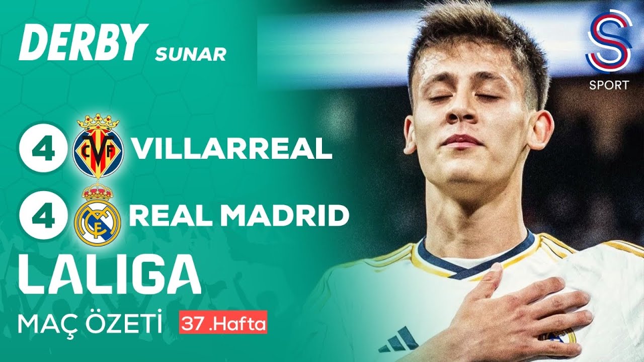 Villarreal - Real Madrid (4-4) - Maç Özeti - LaLiga 2023/24