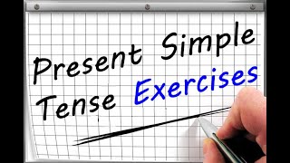 PRESENT INDEFINITE TENSE EXERCISES - TRANSLATION EXERCISES - GRAMMAR TEST