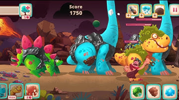 Dino Bash 2 | Dinosaur Battle  New Gameplay  Walkthrough Android Part 45 Mk Games...