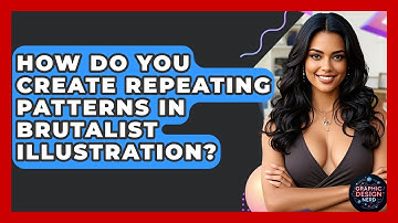 How Do You Create Repeating Patterns In Brutalist Illustration? - Graphic Design Nerd