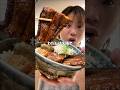 鰻嫌いが高級うな丼とひつまぶしを食べた正直すぎる感想【中庄】大阪グルメ -Japanese food- #shortvideo #shorts #osaka