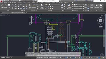 Using Inquiry Commands in AutoCAD