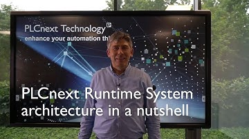 PLCnext Runtime System architecture in a nutshell | PLCnext Technology Basics