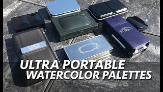 Ultra Portable Watercolor Palettes