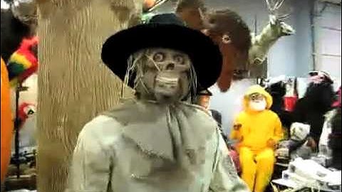 HAUNTEDPROPS.COM SHOW BOOTH ANIMATED TALKING FIGURES
