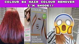 Colour B4 Extra Strength on Red Hair