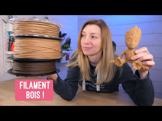 Filament imprimante 3D,Filament bois d'acajou pour imprimante 3D